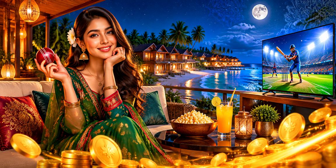 সেন্ট মার্টিন দ্বীপে ক্রিকেট বেটিং করছেন একজন betting app সদস্য